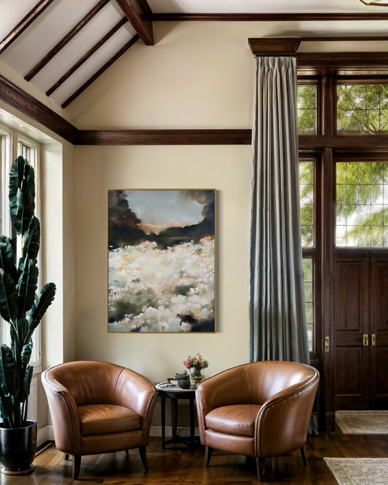 "Ivory Dawn" - 36x48"