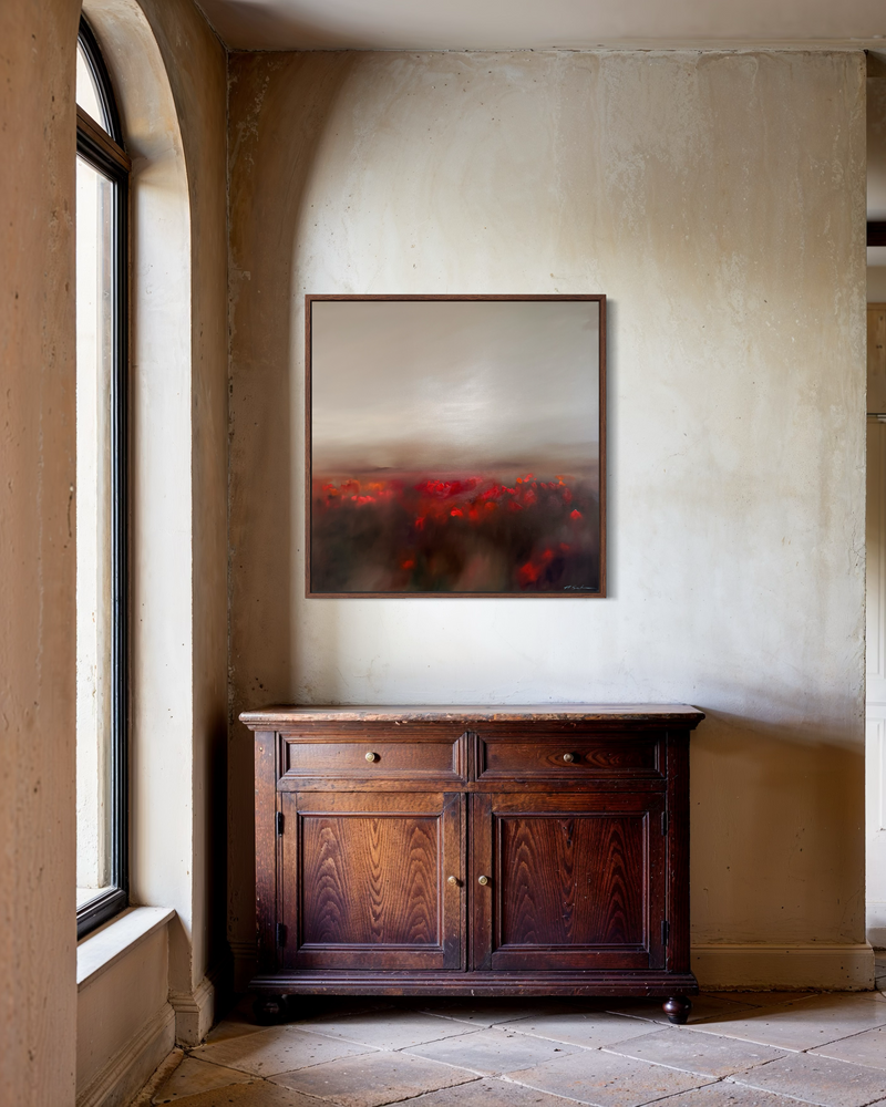 “While You Were Blooming” - 36x36"