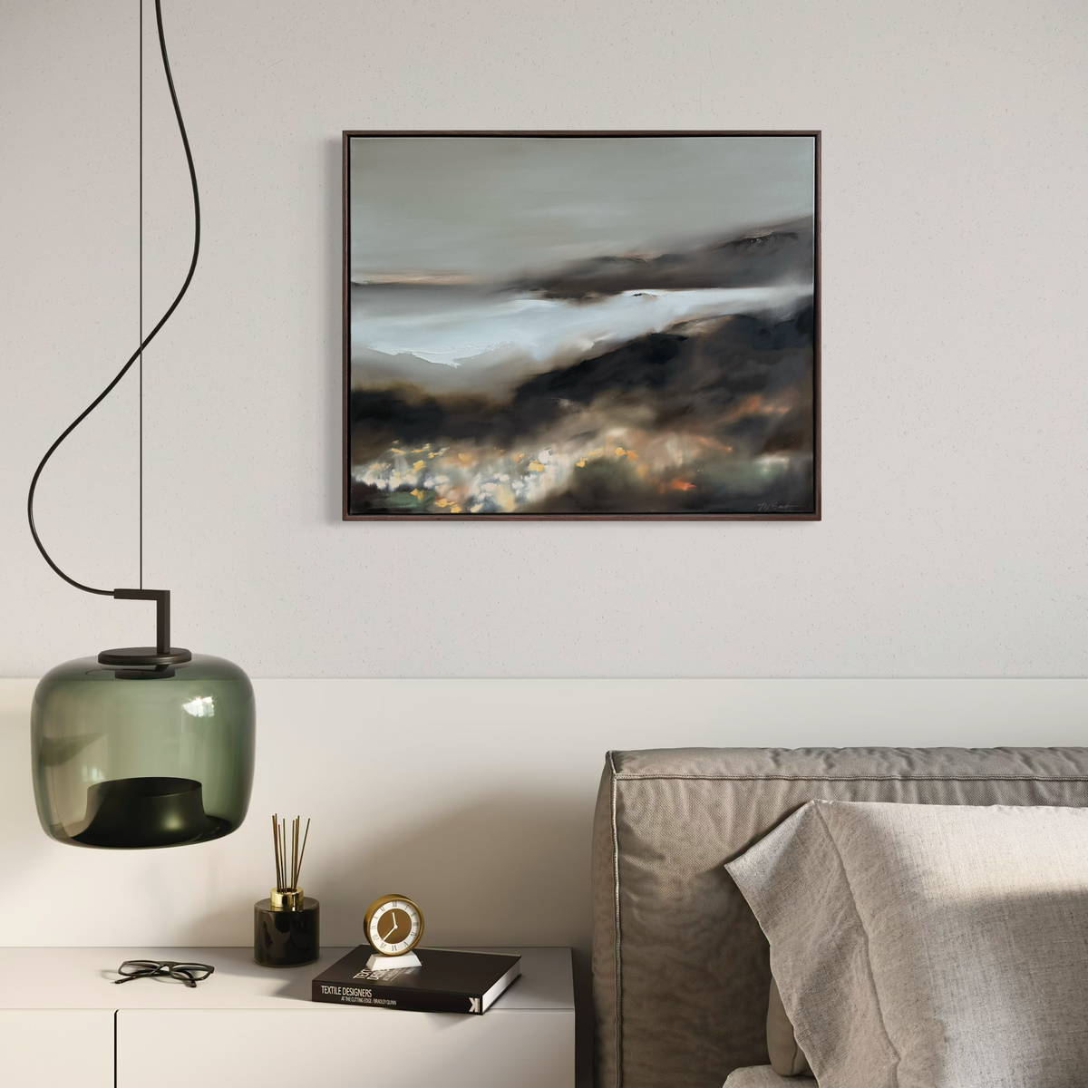 “Saltwater and Petals" - 30x24"