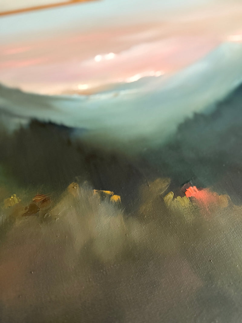 “Mountain Garden" - 24x24"