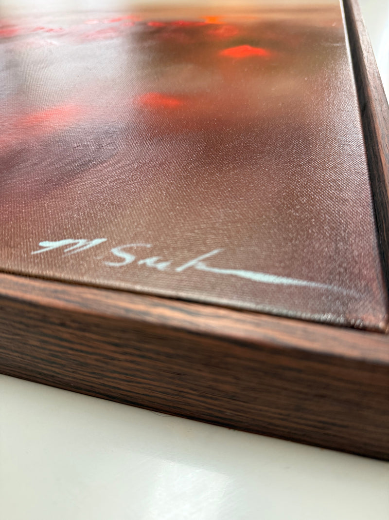 “While You Were Blooming” - 36x36"