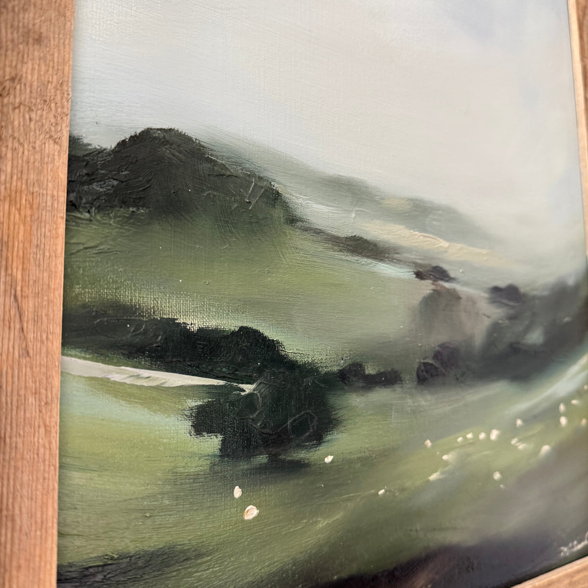 "The Company of Sheep" - 12x16'"