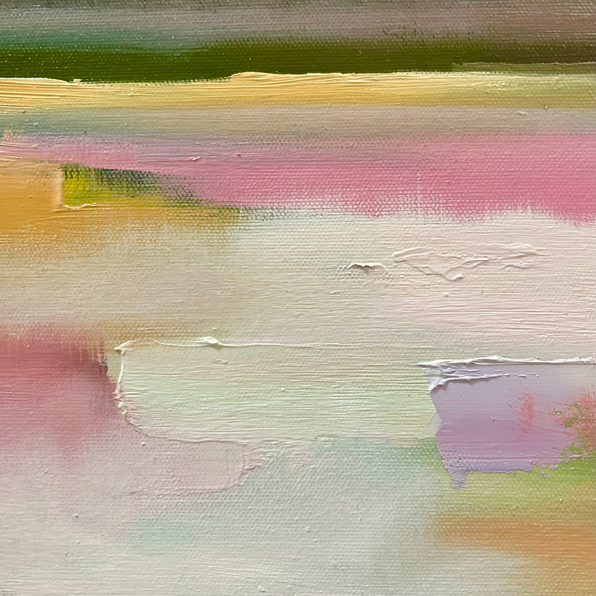 "Sunlit Petals" - 16x16