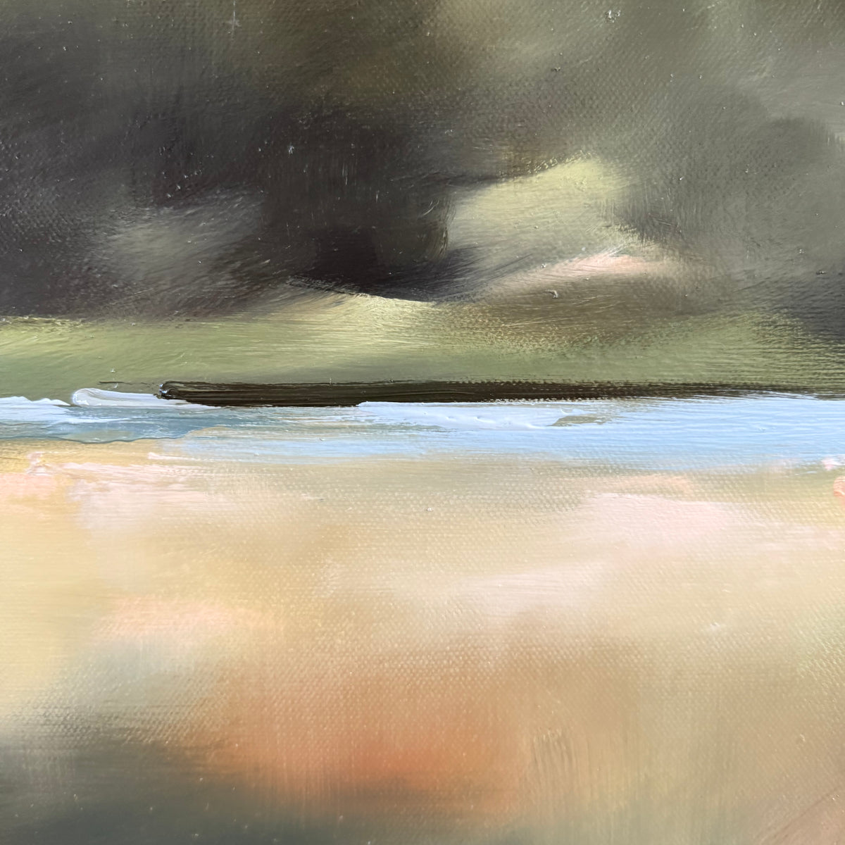 "The Quiet Brook" - 16x16"