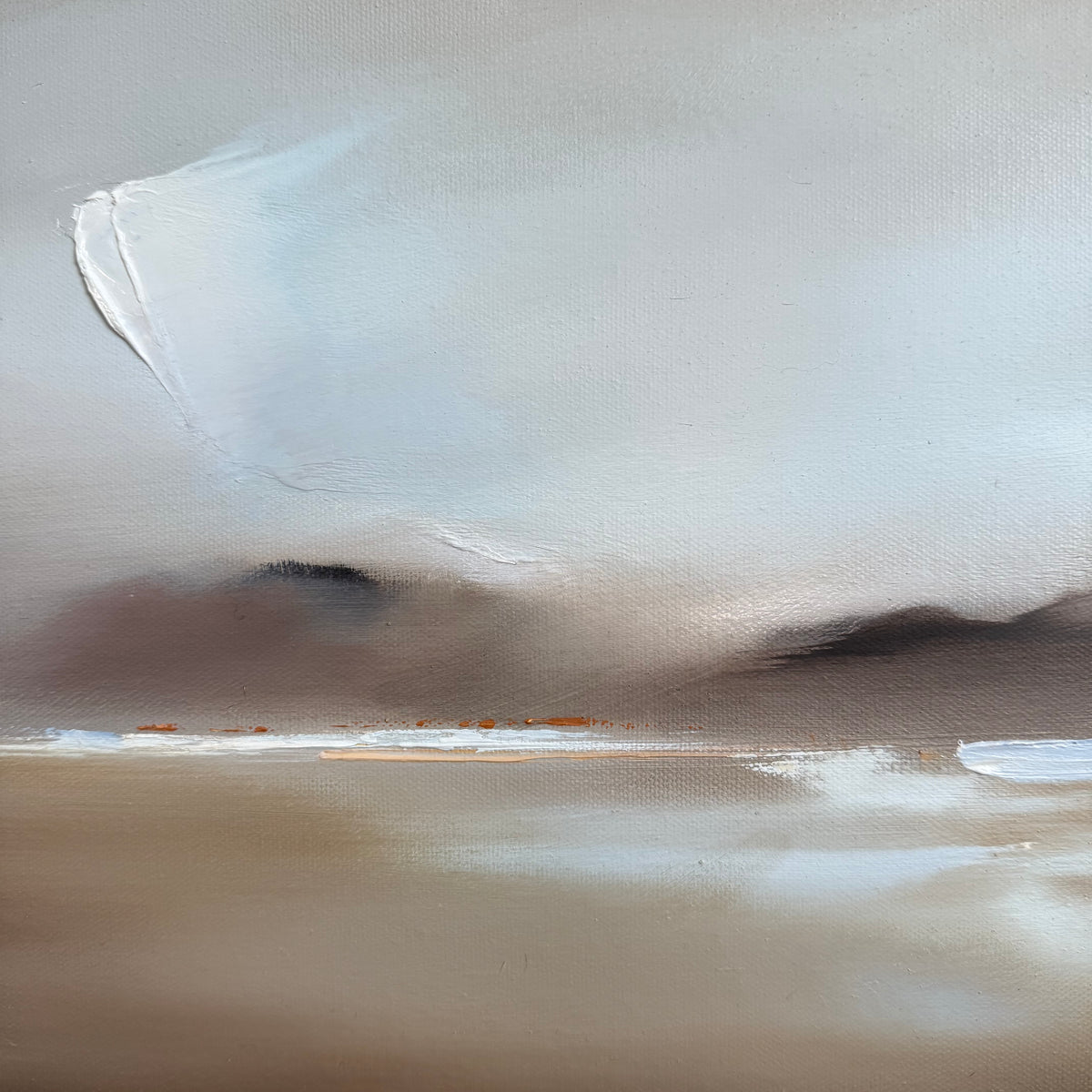 "Periwinkle Days" - 16x16"