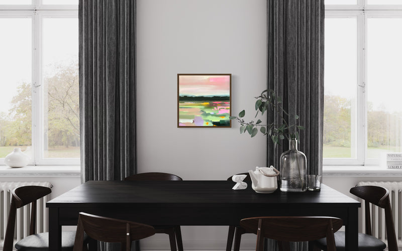 "Magenta Meadow" Original - 16x16