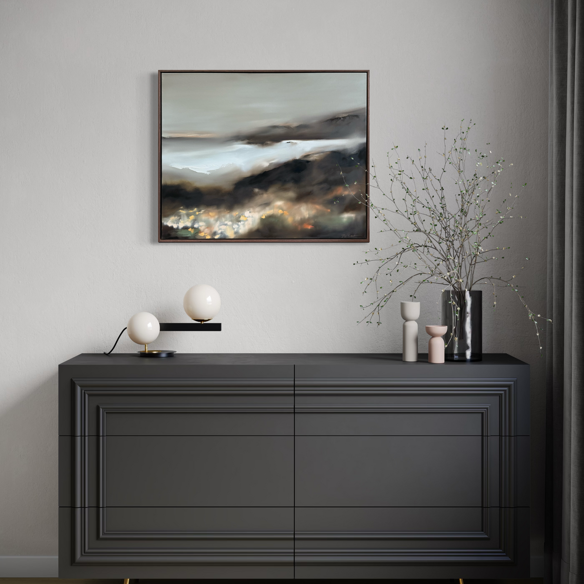 “Saltwater and Petals" - 30x24"