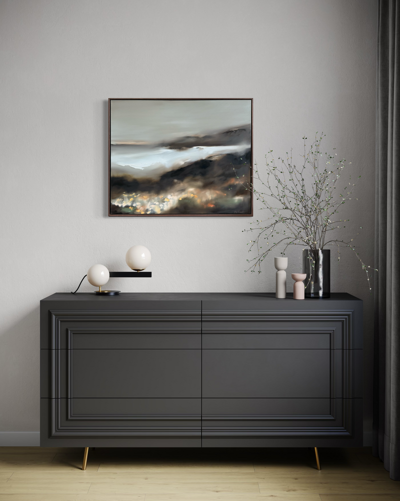 “Saltwater and Petals" - 30x24"