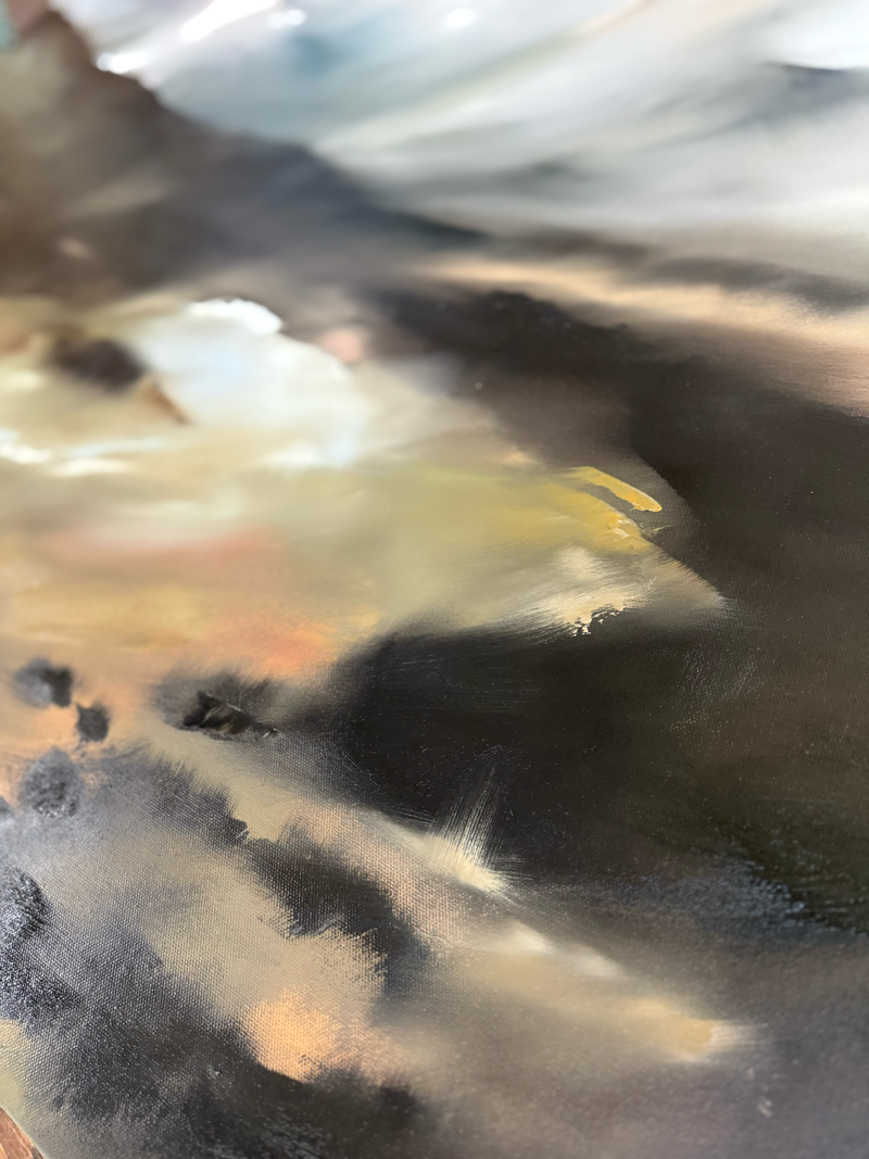 “Rust & Riverlight” - 36x36"