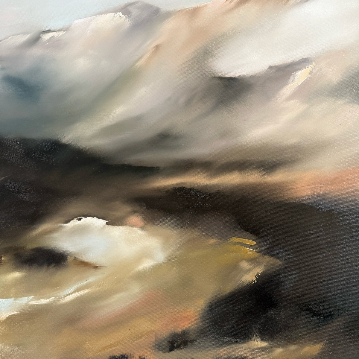 “Rust & Riverlight” - 36x36"