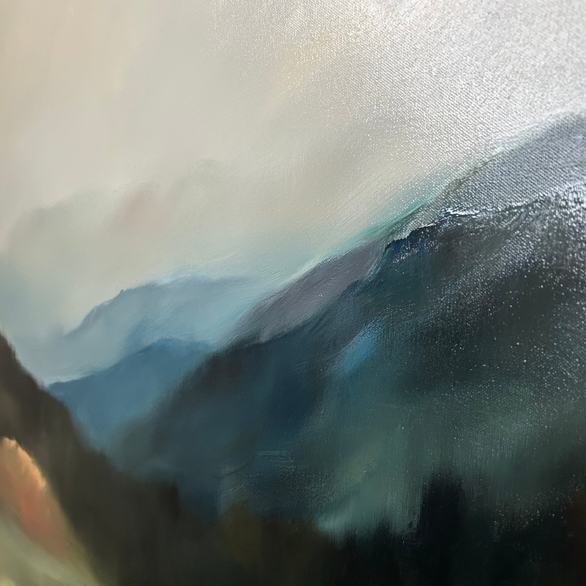 “Autumn’s Last Light” - 40x30"