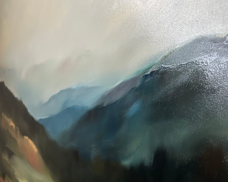 “Autumn’s Last Light” - 40x30"