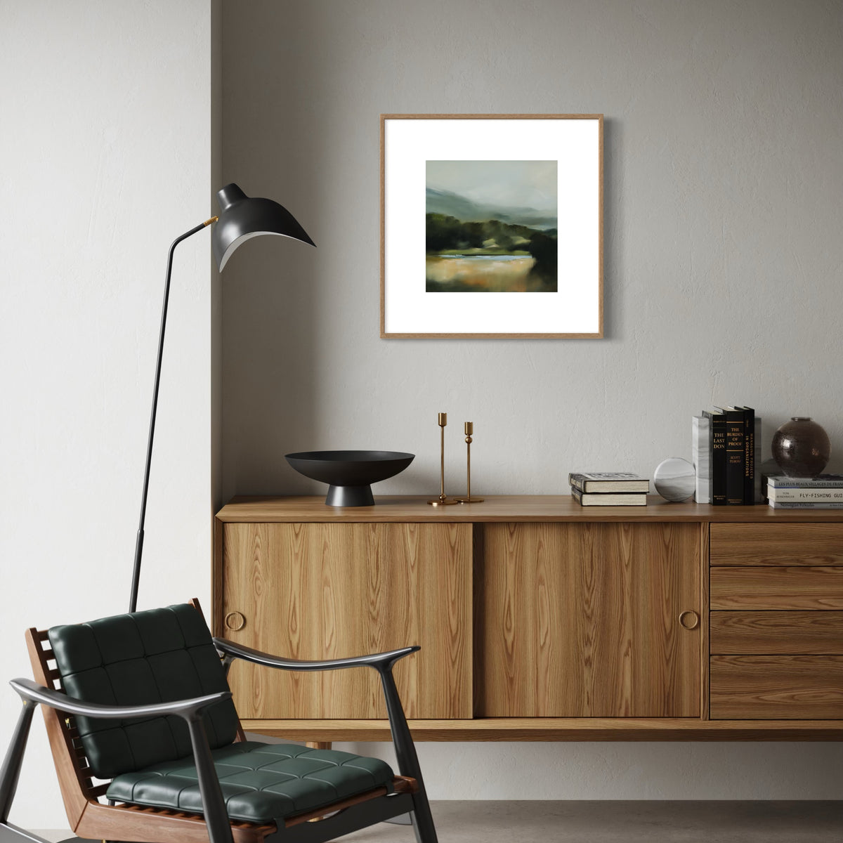 "The Quiet Brook" - Art Print
