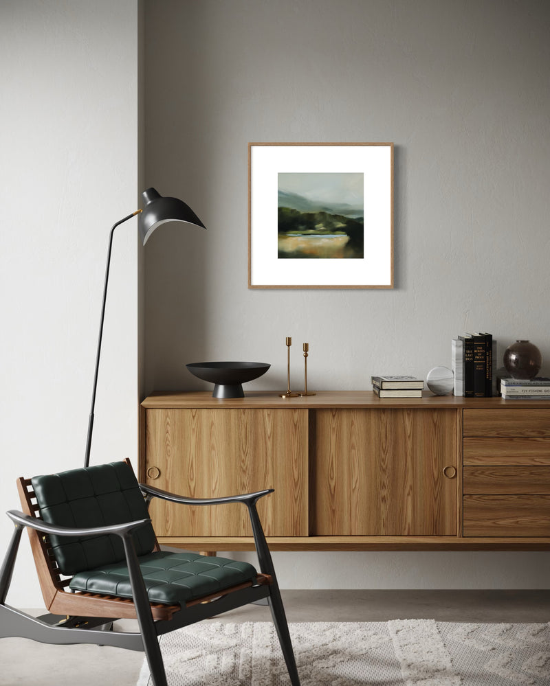 "The Quiet Brook" - Art Print