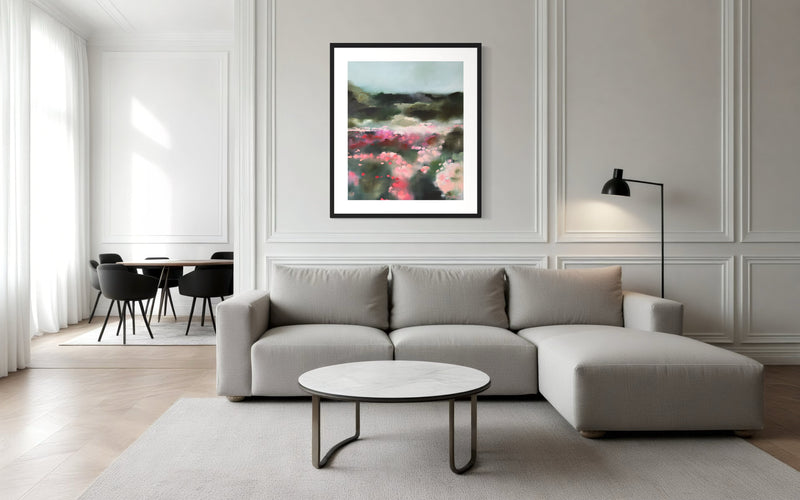 "The Rose Garden" - Art Print