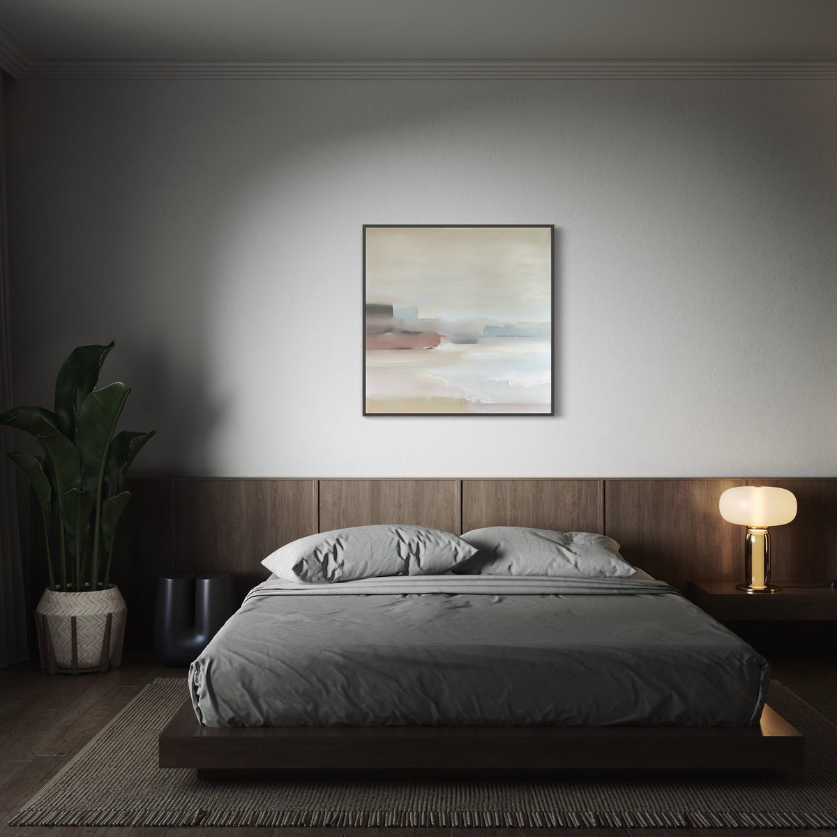 "Fogbound Horizons" Original - 36 x 36