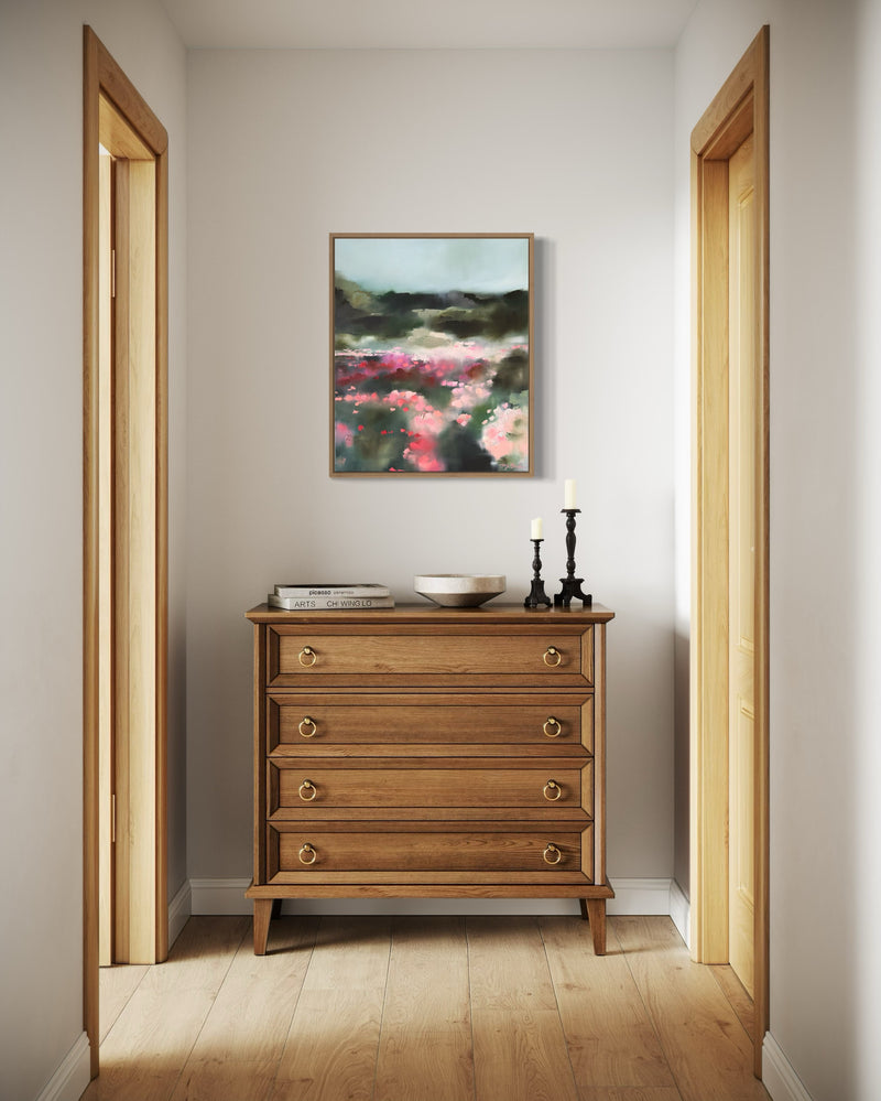 "The Rose Garden" - Art Print