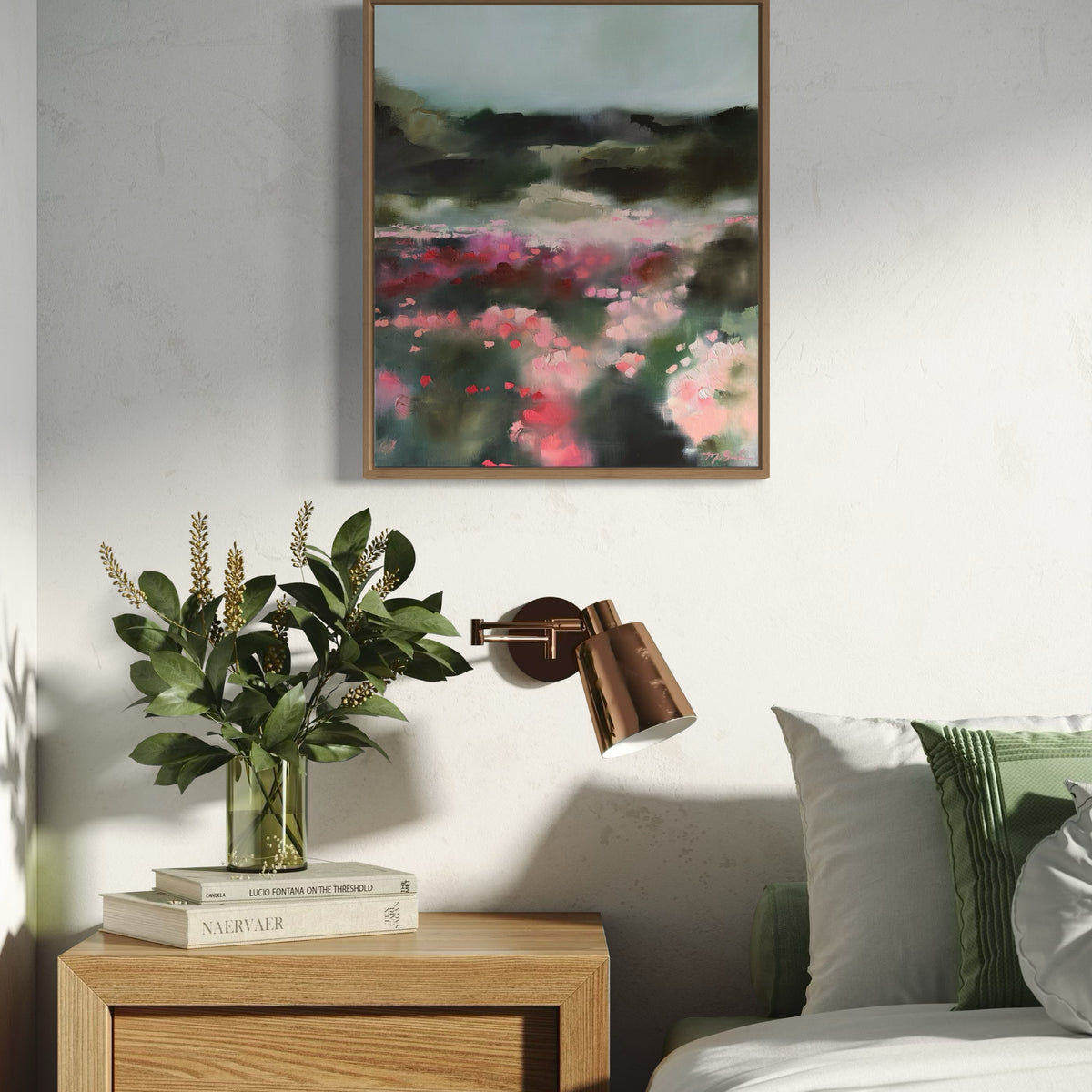 "The Rose Garden" - Art Print
