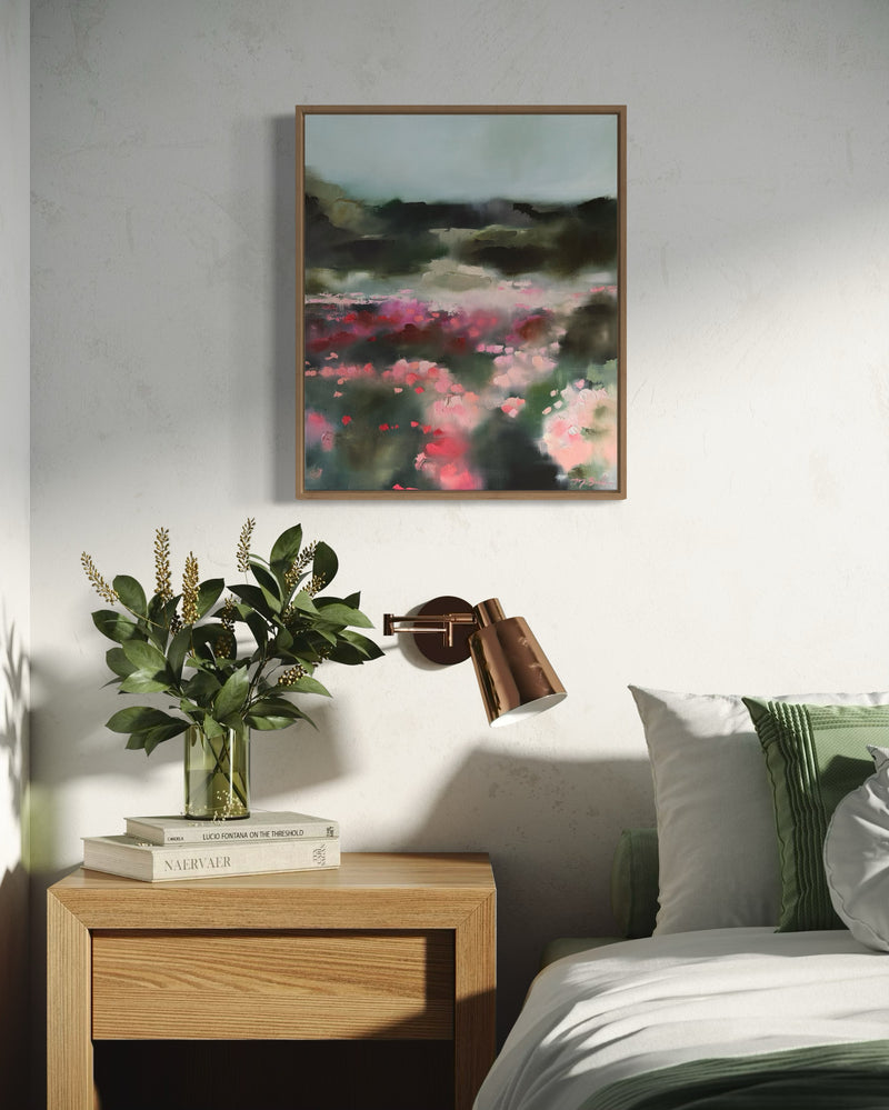 "The Rose Garden" - Art Print