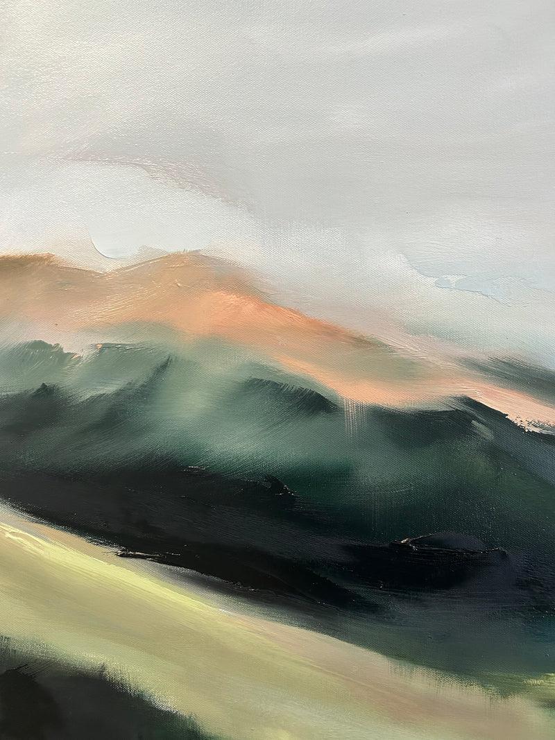 “In the Valley's Embrace” - 36x36"