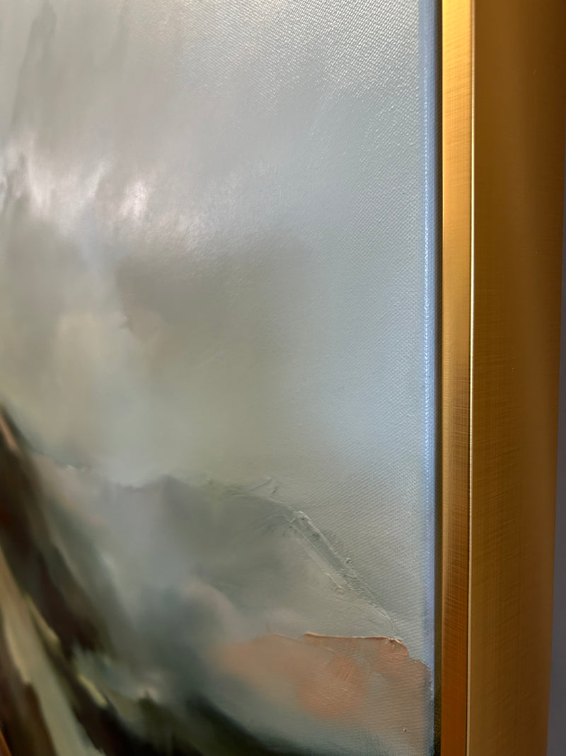 “In the Valley's Embrace” - 36x36"