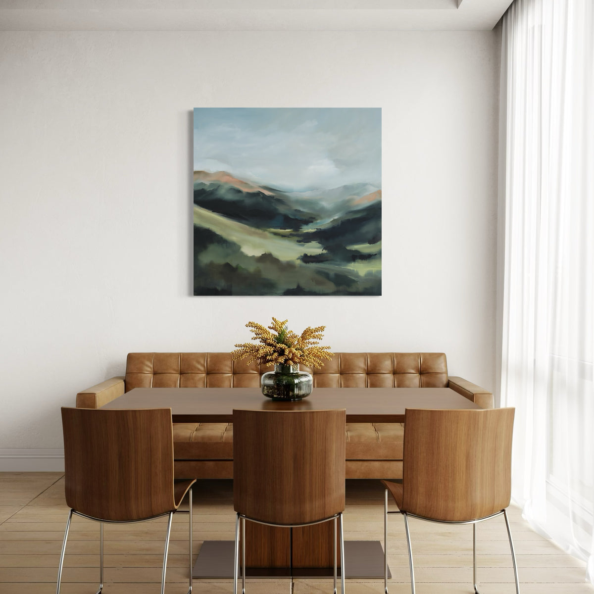 "In the Valley's Embrace" - Print