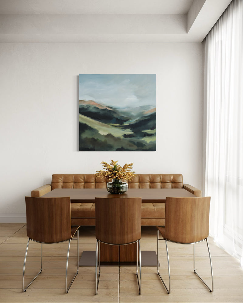 "In the Valley's Embrace" - Print