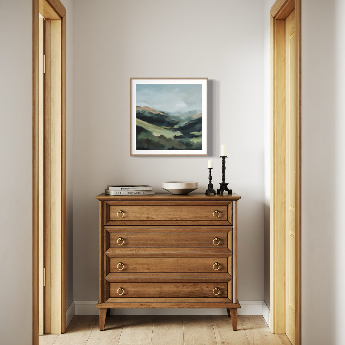 "In the Valley's Embrace" - Limited Edition Print