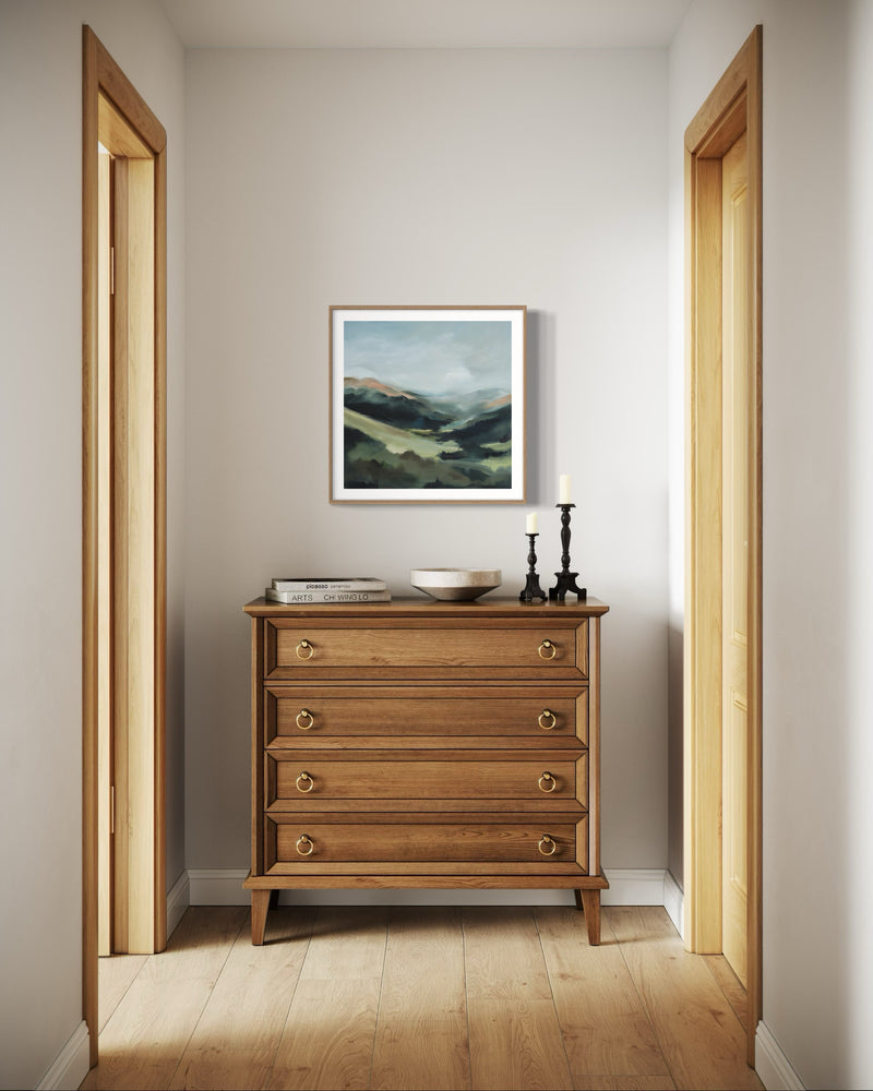 "In the Valley's Embrace" - Limited Edition Print