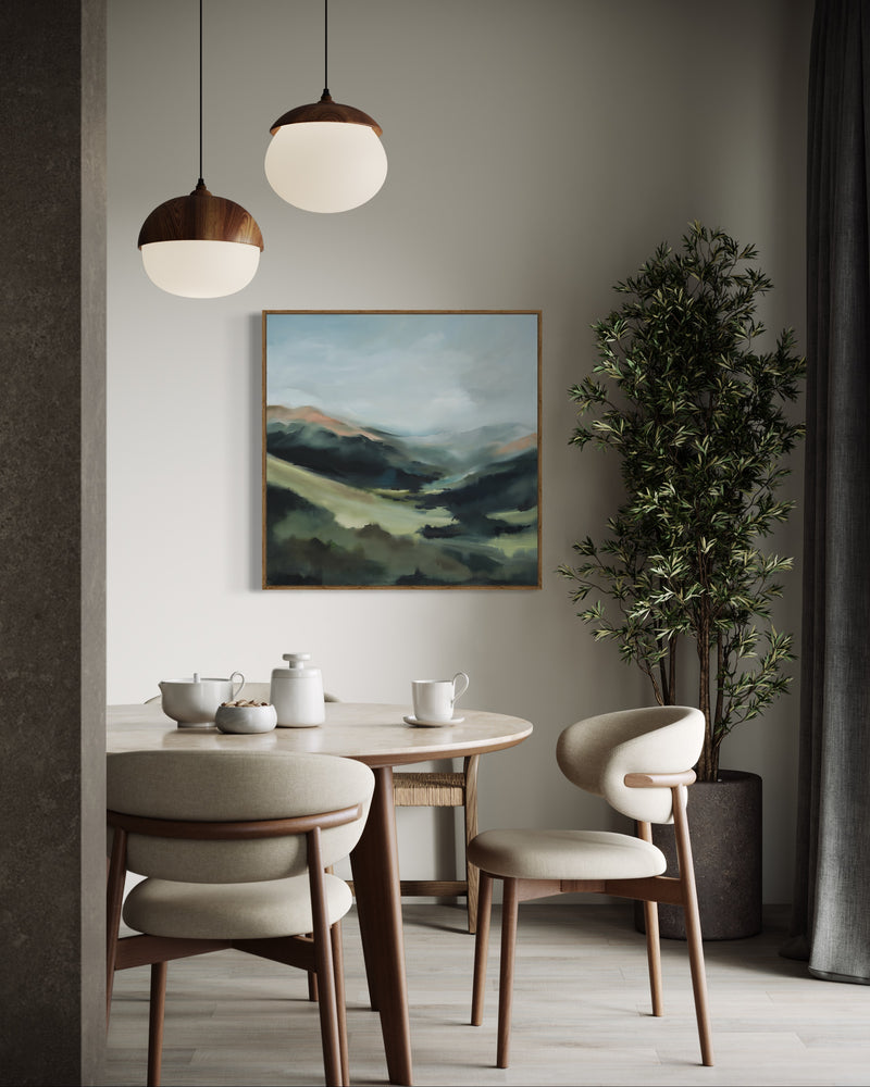 "In the Valley's Embrace" - Print