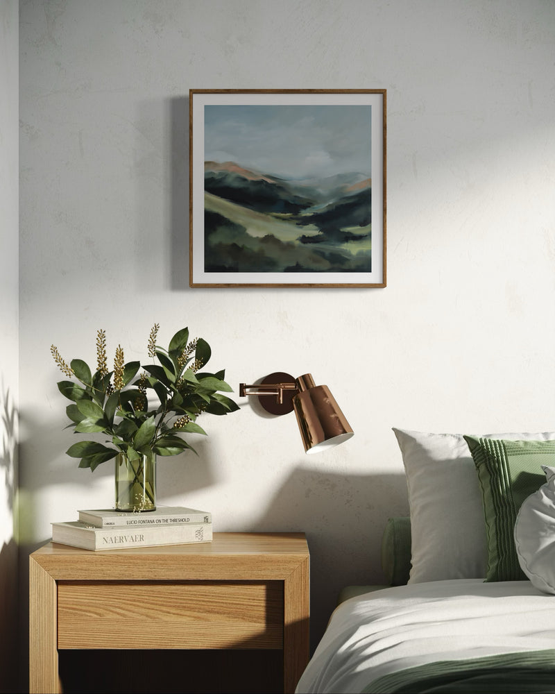 "In the Valley's Embrace" - Limited Edition Print