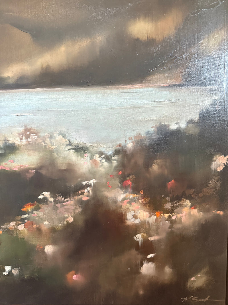 "Borrowed Blossoms" - 35x25"