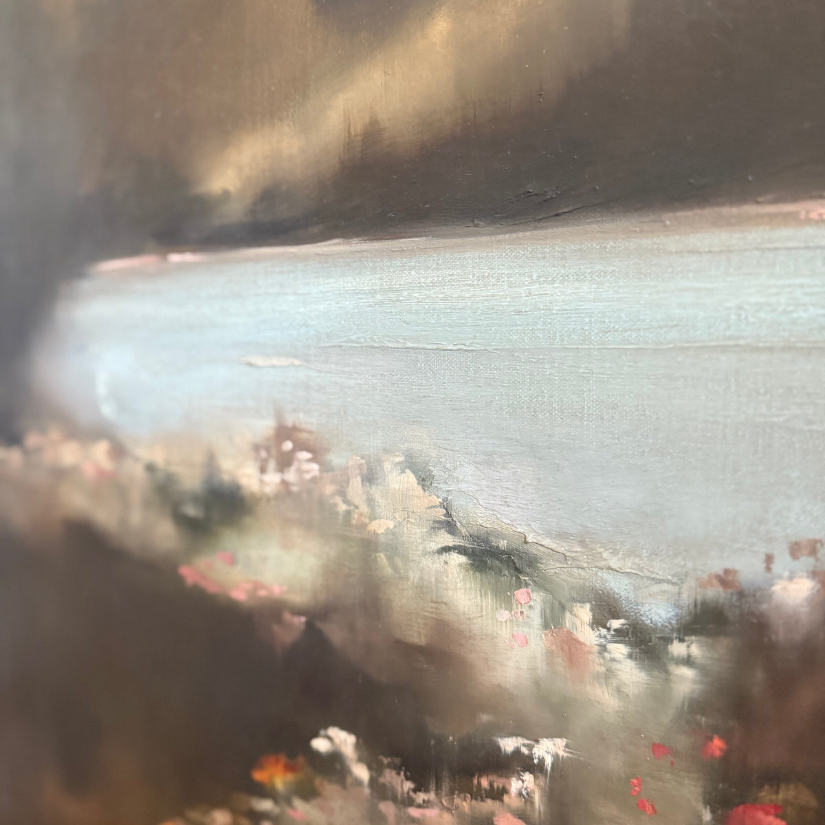 "Borrowed Blossoms" - 35x25"