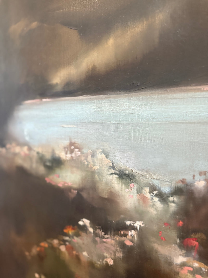 "Borrowed Blossoms" - 35x25"