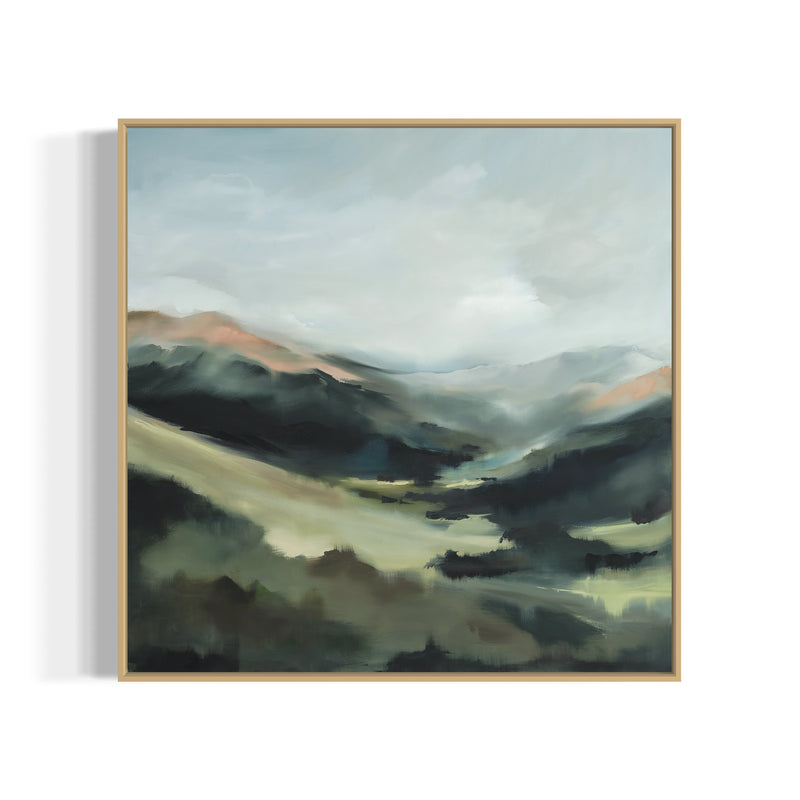 “In the Valley's Embrace” - 36x36"