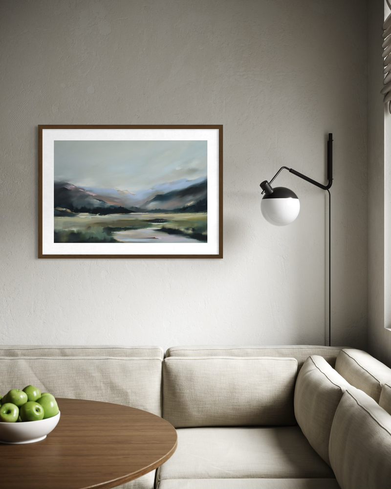 "A Promise to the Mountains"- Limited Edition Art Print