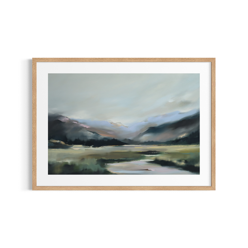 "A Promise to the Mountains"- Limited Edition Art Print