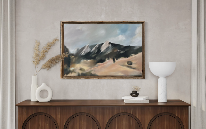 “Under a Heavy Sky" - 36x24"