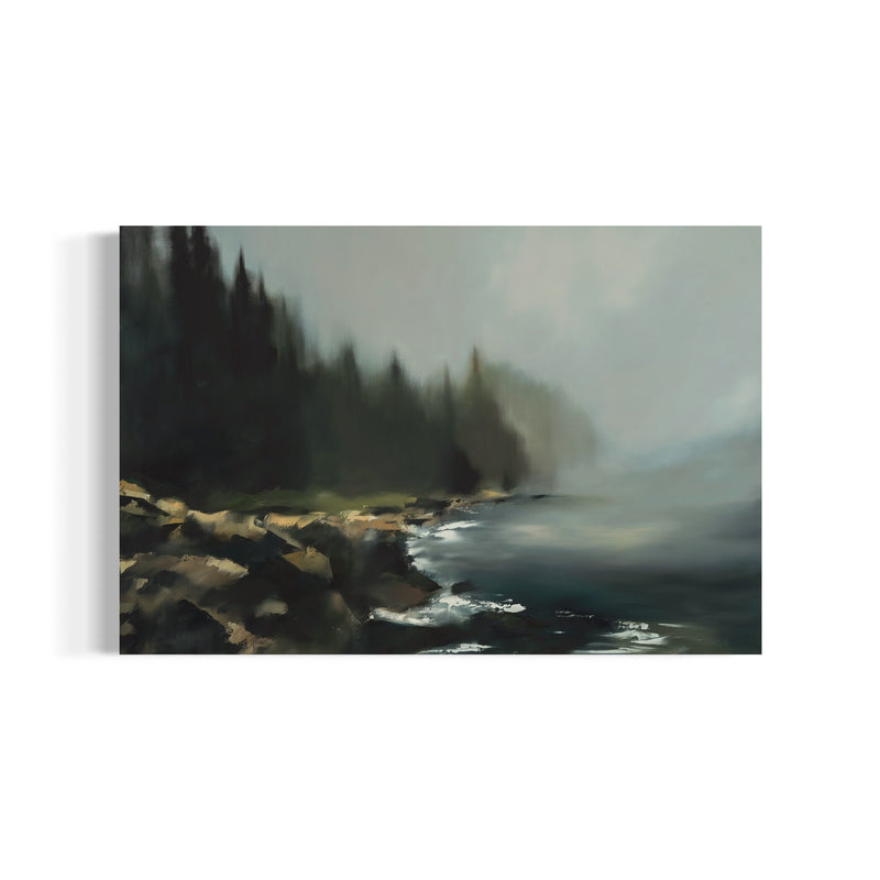 "Obsidian Tides"- Art Print