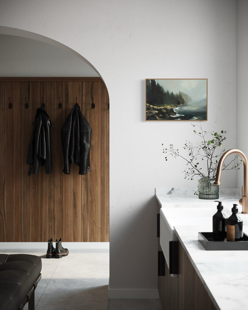 "Obsidian Tides"- Art Print