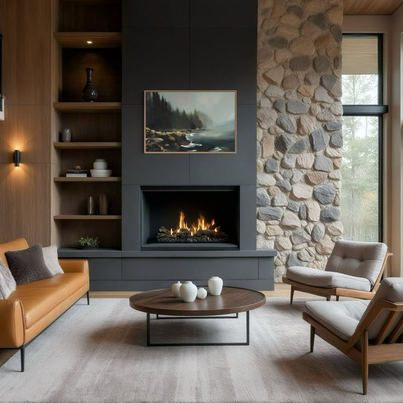 "Obsidian Tides"- Art Print