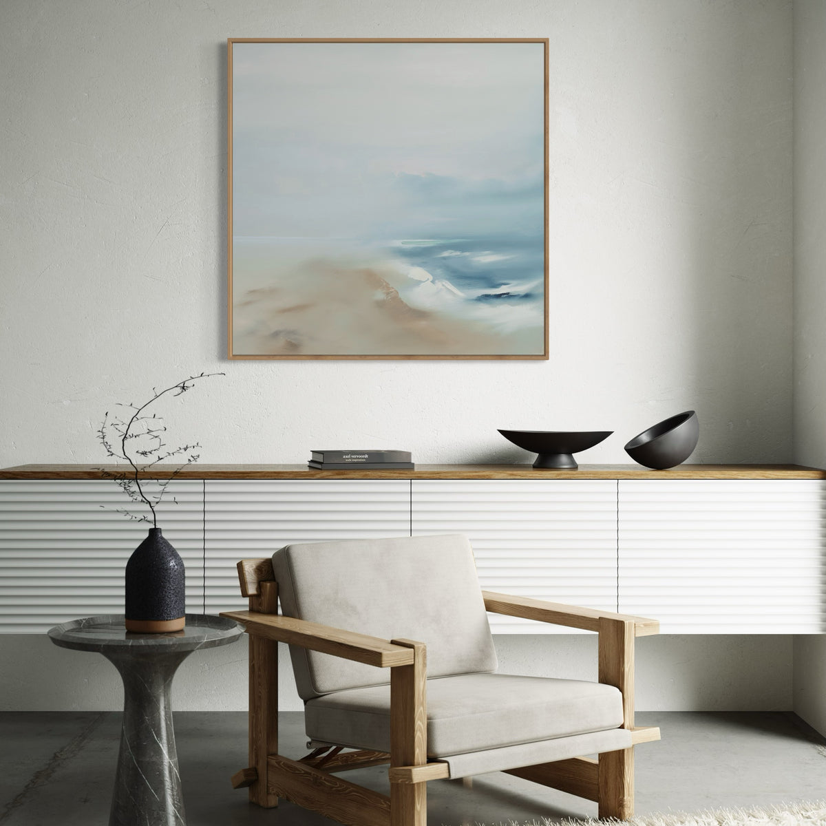 "Where the Sea Breaks" - Art Print