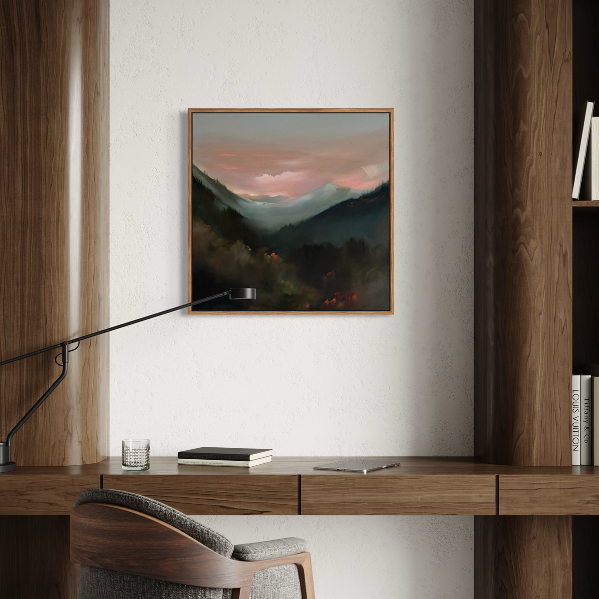 “Mountain Garden" - 24x24"