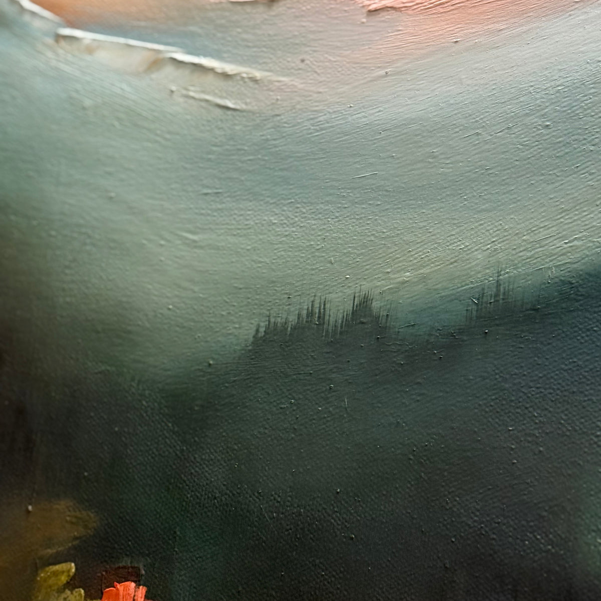 “Mountain Garden" - 24x24"