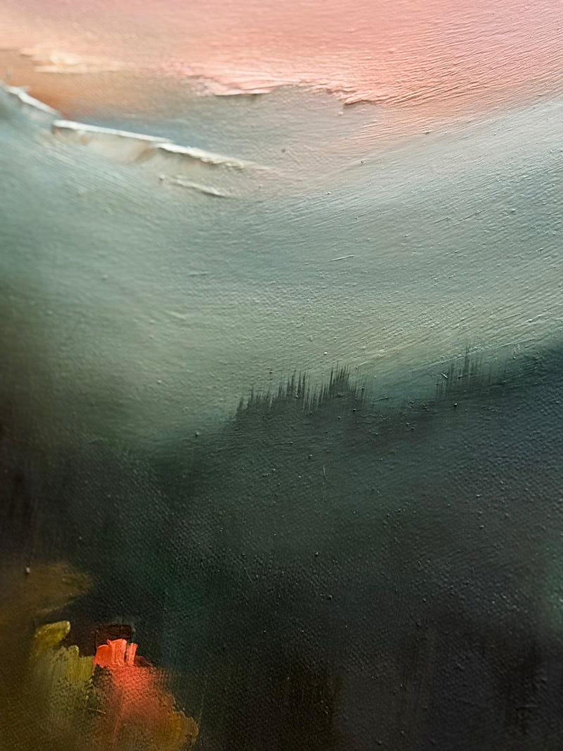 “Mountain Garden" - 24x24"