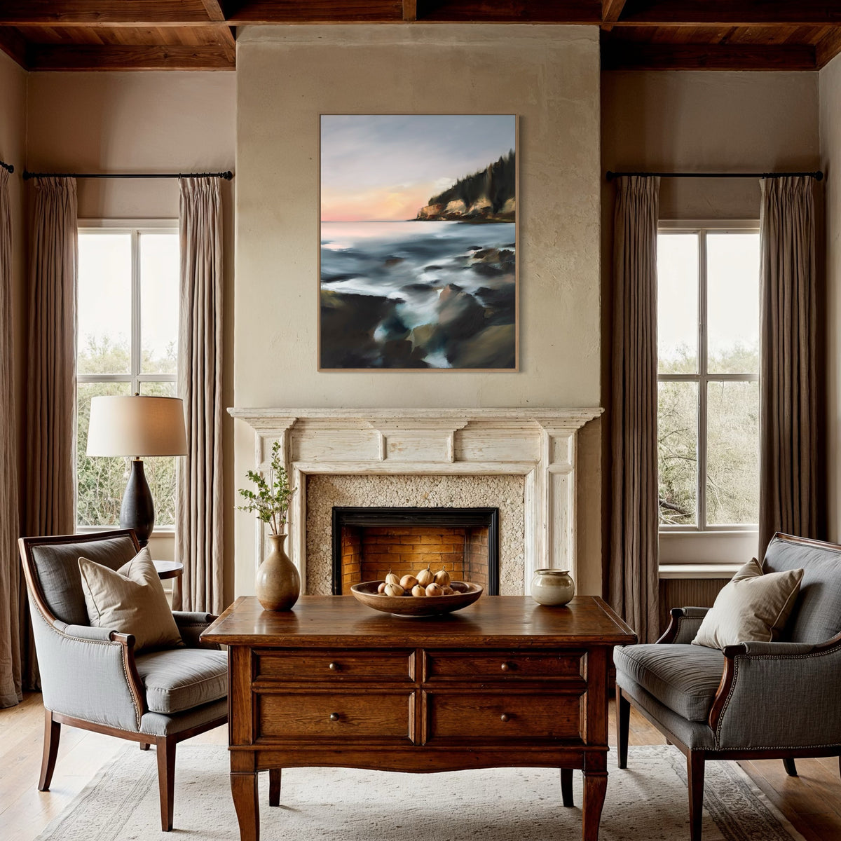 "Acadia at Dusk" - Art Print
