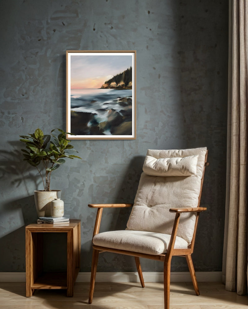 "Acadia at Dusk" - Art Print