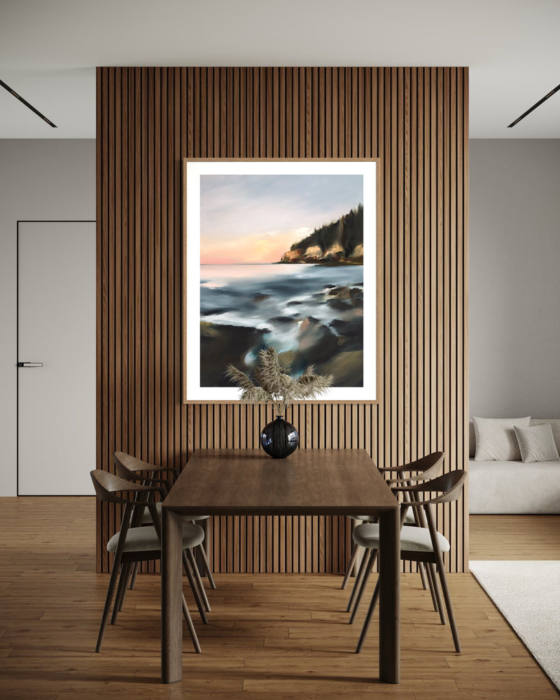 "Acadia at Dusk" - Art Print