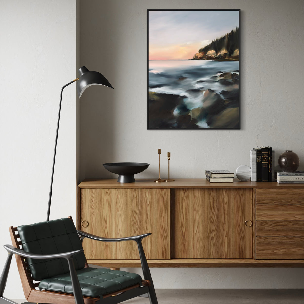 "Acadia at Dusk" - Art Print