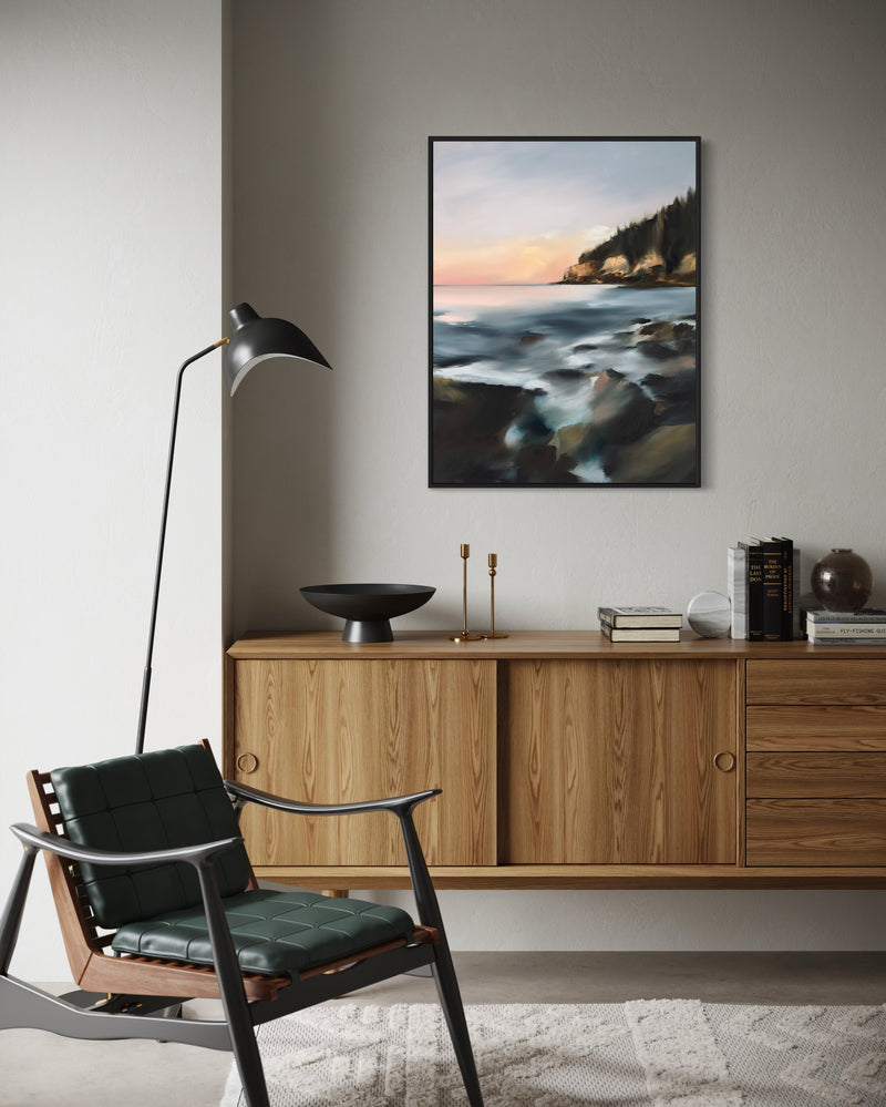 "Acadia at Dusk" - Art Print